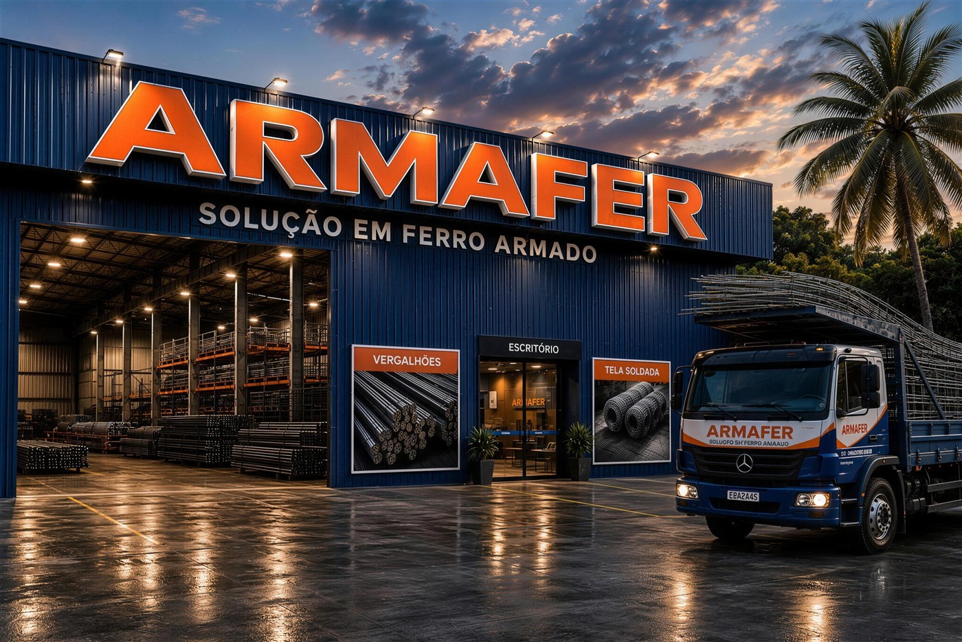Fachada da Armafer — Caraguatatuba SP